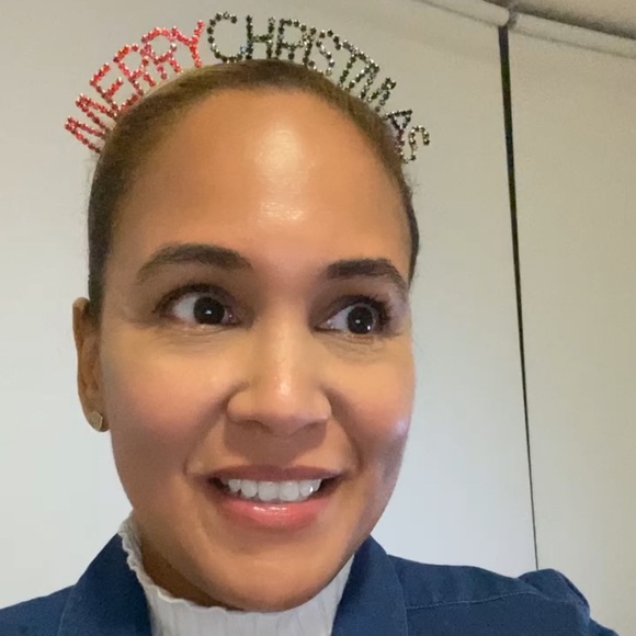 MERRY CHRISTMAS HOLIDAY HEADBAND TIARA - Picture 2 of 2